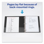 Avery Durable View Binder with DuraHinge and EZD Rings, 3 Rings, 4" Capacity, 11 x 8.5, Black, (9800) View Product Image