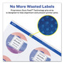 Avery Round Print-to-the Edge Labels with SureFeed and EasyPeel, 2" dia, Matte White, 300/Pack Avery Round Print-to-the Edge Labels with SureFeed and EasyPeel, 2" dia, Matte White, 300/Pack