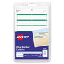 Avery Printable 4" x 6" - Permanent File Folder Labels, 0.69 x 3.44, White, 7/Sheet, 36 Sheets/Pack, (5203)