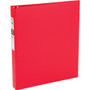 Avery Economy Non-View Binder with Round Rings, 3 Rings, 1" Capacity, 11 x 8.5, Red, (3310)