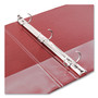 Avery Economy Non-View Binder with Round Rings, 3 Rings, 1" Capacity, 11 x 8.5, Red, (3310)