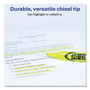 Avery HI-LITER Desk-Style Highlighter Value Pack, Fluorescent Yellow Ink, Chisel Tip, Yellow/Black Barrel, 36/Box