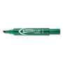 Avery MARKS A LOT Large Desk-Style Permanent Marker, Broad Chisel Tip, Green, Dozen (8885) View Product Image