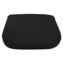 Alera Cooling Gel Memory Foam Seat Cushion, Fabric Cover with Non-Slip Under-Cushion Surface, 16.5 x 15.75 x 2.75, Black