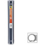 Avery Flexi-View Binder with Round Rings, 3 Rings, 0.5" Capacity, 11 x 8.5, Black