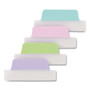 Avery Ultra Tabs Repositionable Tabs, Margin Tabs: 2.5" x 1", 1/5-Cut, Assorted Pastel Colors, 48/Pack