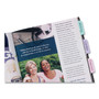 Avery Ultra Tabs Repositionable Tabs, Margin Tabs: 2.5" x 1", 1/5-Cut, Assorted Pastel Colors, 48/Pack