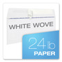 TOPS 1099 Double Window Envelope, Commercial Flap, Self-Adhesive Closure, 3.75 x 8.75, White, 24/Pack