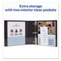 Avery Durable View Binder with DuraHinge and Slant Rings, 3 Rings, 2" Capacity, 11 x 8.5, Blue