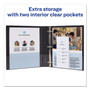 Avery Mini Size Durable View Binder with Round Rings, 3 Rings, 1" Capacity, 8.5 x 5.5, Black