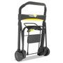 Kantek Ultra-Lite Folding Cart, 250 lb Capacity, 11 x 13.25 Platform, Black (KTKLGLC200) View Product Image
