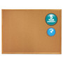 Classic Series Cork Bulletin Board, 24 X 18, Oak Finish Frame (QRT301) View Product Image