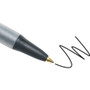 BIC Ecolutions Clic Stic Ballpoint Pen, Retractable, Medium 1 mm, Black Ink, Translucent Frost/Black Barrel, Dozen