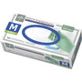 Medline Professional Series Aloetouch Gloves - 5.9 mil Thickness x 9.50" Glove Length - Medium Size - Green - Latex-free, Non-sterile, Textured - For Laboratory Application
