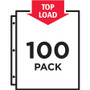 Avery Top-Load Sheet Protector, Economy Gauge, Letter, Clear, 100/Box