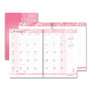 House of Doolittle Breast Cancer Awareness Recycled Ruled Monthly Planner/Journal, 10 x 7, Pink Cover, 12-Month (Jan to Dec): 2024 View Product Image