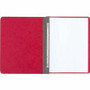 ACCO Presstex Letter Recycled Report Cover - 3" Folder Capacity - 8 1/2" x 11" - 20 pt. - Executive Red - 30% Recycled
