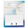 Rolodex Plain Unruled Refill Card, 2.25 x 4, White, 100 Cards/Pack (ROL67558) View Product Image