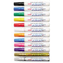 uni-Paint Permanent Marker, Medium Bullet Tip, Assorted Colors, 12/Set