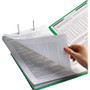 Smead Heavyweight Colored End Tab Fastener Folders, 0.75" Expansion, 2 Fasteners, Letter Size, Green Exterior, 50/Box