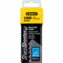 Stanley Bostitch SharpShooter Heavy-Duty 3/8" Staples - Heavy Duty - 3/8" Leg - 3/8" Crown - Steel Gray - 84 Per Strip