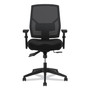 HON Crio High-Back Task Chair with Asynchronous Control, Supports Up to 250 lb, 18" to 22" Seat Height, Black (BSXVL582SB11T) View Product Image