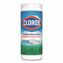 Clorox Disinfecting Wipes, Bleach Free Cleaning Wipes, 1-Ply, 7 x 8, Fresh Scent, White, 35/Canister