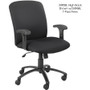 Uber Big/tall Series High Back Chair, Fabric, Supports Up To 500 Lb, 19.5" To 23.5" Seat Height, Black (SAF3490BL) View Product Image