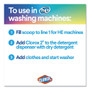 Clorox 2 for Colors Stain Remover and Color Brightener Powder, Original, 49.2 oz Box, 4/Carton