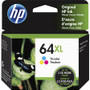 HP 64XL (N9J91AN) Original High Yield Inkjet Ink Cartridge - Tri-color - 1 Each
