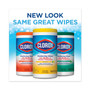 Clorox Disinfecting Wipes, 1-Ply, 7 x 8, Fresh Scent/Citrus Blend, White, 75/Canister, 3 Canisters/Pack (CLO30208PK) View Product Image