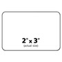 Avery Print-to-the-Edge Labels with Sure Feed and Easy Peel, 2 x 3, Glossy Clear, 80/Pack