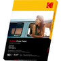 Kodak Photo Paper, 8 mil, 8.5 x 11, Glossy White, 50/Pack