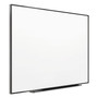 Quartet Fusion Nano-Clean Magnetic Whiteboard, 48" x 36", White Surface, Black Aluminum Frame