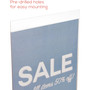 deflecto Classic Image Wall-Mount Sign Holder, Portrait, 8.5 x 11, Clear