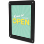 deflecto Superior Image Window Display, 8.5 x 11 Insert, Clear/Black (DEF899102) View Product Image