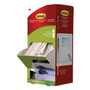 Command Poster Strips, Removable, Holds Up to 1 lb per Pair, 0.63 x 1.75, White, 4/Pack, 100 Packs/Carton