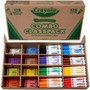Crayola 8-Color Crayons/Markers Combo Classpack - Assorted Ink - Assorted Wax