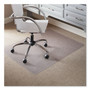 ES Robbins EverLife Light Use Chair Mat for Flat to Low Pile Carpet, Rectangular, 46 x 60, Clear ESR120321