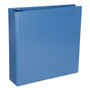 Universal Slant D-Ring View Binder, 3 Rings, 2" Capacity, 11 x 8.5, Light Blue