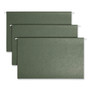 Smead Hanging Folders, Legal Size, 1/3-Cut Tabs, Standard Green, 25/Box