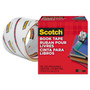Scotch Book Tape, 3" Core, 3" x 15 yds, Clear