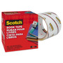 Scotch Book Tape, 3" Core, 3" x 15 yds, Clear
