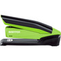Bostitch InPower One-Finger 3-in-1 Desktop Stapler with Antimicrobial Protection, 20-Sheet Capacity, Green/Black