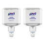 PURELL Advanced Hand Sanitizer Gentle and Free Foam, 1,200 mL Refill, Fragrance-Free, For ES4 Dispensers, 2/Carton