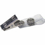 CLIP; BADGE STRAP; CLEAR