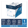 Hammermill Tidal Print Paper Express Pack, 92 Bright, 20 lb Bond Weight, 8.5 x 11, White, 2,500 Sheets/Carton (HAM163120) View Product Image