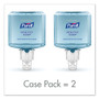 PURELL HEALTHY SOAP Gentle and Free Foam, For ES4 Dispensers, Fragrance-Free, 1,200 mL, 2/Carton (GOJ507202) View Product Image