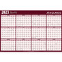 AT-A-GLANCE Reversible Horizontal Erasable Wall Planner, 48 x 32, Assorted Sheet Colors, 12-Month (Jan to Dec): 2024 View Product Image