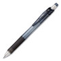 Pentel EnerGel RTX Gel Pen, Retractable, Medium 0.7 mm, Black Ink, Gray/Black Barrel, 5/Pack